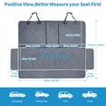thumbnail image 2 of ANOSOSPECIAL Funda para asiento de coche para perros para asiento trasero para niños Protector de asiento de coche ISOFIX para perros Antideslizante Resistente al agua Durable Ajuste universal Funda p, 2 of 5