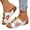 White, variant on YOUYEDIAN Womens Orthopedic Sandals Arch Support Summer Flat Sandals Lightweight Slip on Non Slip Sneakers Beach 2026 Orthopedic Shoes (Black)