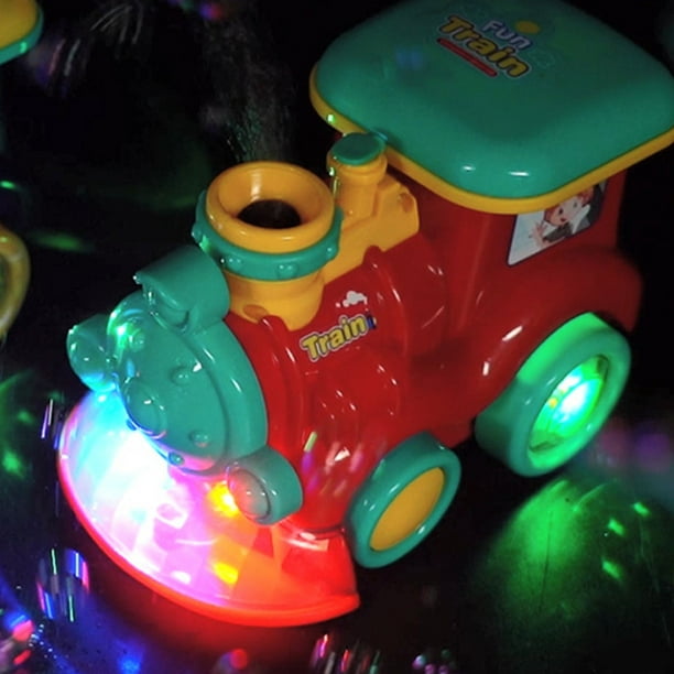 matoen Bubble Makers Electric Universal Sound And Light Bubble Train Summer Children s Toy Gift Wedding Automatic Bubble Machine 50ml Best Gift for