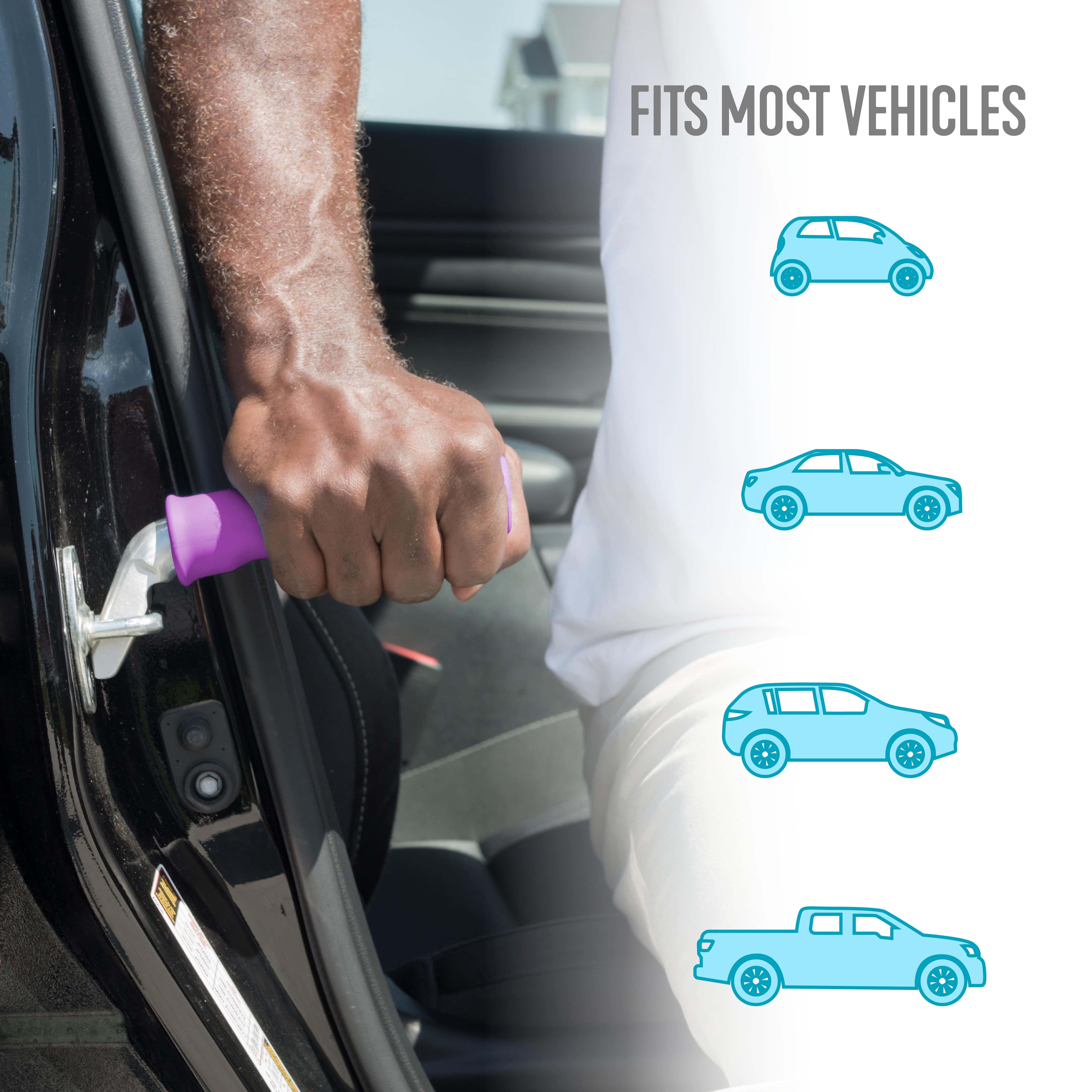 Able Life Vehicle Support Handle and Mobility Aid, Portable Car Assist Grab Bar for Sit-to-Stand Assistance, Ideal for Seniors and Adults, Durable Door Handle Support with Ergonomic Design, Lavender
