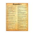 thumbnail image 5 of Scripture Walls Proverbs 1 Chapter Gold Bible Canvas Christian Wall Art Ready to Hang Unframed, 5 of 13