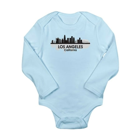 

CafePress - Los Angeles Skyline - Long Sleeve Infant Bodysuit