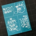 thumbnail image 6 of Whoamigo Self-Adhesive Merry Christmas Printing Stencil: Xmas Tree Design, 6 of 13