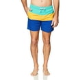 thumbnail image 1 of Original Penguin Men's Stripe Elastic Waist Volley Swim Short, 1 of 3