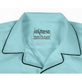 thumbnail image 6 of Inkmeso Men's Cotton PJs Solid Sleepwear Lounge Wear Top & Bottom Pajama Set, 6 of 7