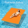 thumbnail image 3 of Dimedeal 6/9/12’ Floating Mats, XPE Foam Water Mat with Unlimited Fun, Suitable for Adult and Pets or Multiple Users, Floating Lily Pad for Water Recreation on Pool, Beach, Ocean, Lake, 3 of 7