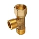 thumbnail image 1 of Conector de acoplador de de tubo de 3 vías macho hembra de 1/2 '' tipo D Zulema Conector de montaje de tubería de 3 vías, 1 of 8