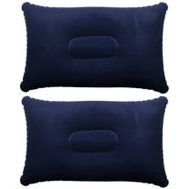 Pack inflatable pillows for travel, camping or in the car