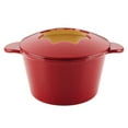 thumbnail image 3 of Rachael Ray Cast Iron Fondue Pot Set, 1.5 Quart, Red, 3 of 11