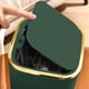 thumbnail image 4 of Cubo de basura de escritorio verde, cocina, tipo de empuje, doble cubo, bolsa de basura oculta, 4 of 8