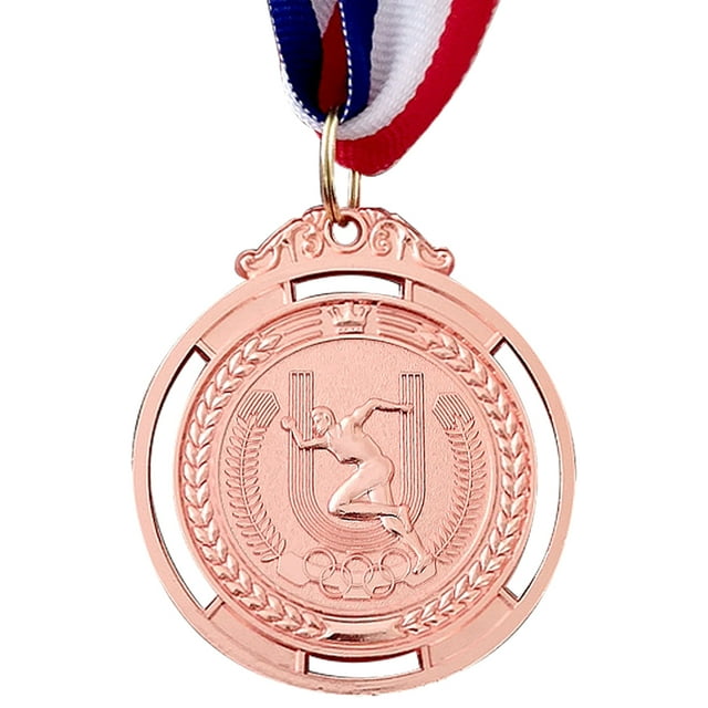 DQrwqpou Medalla 2 Pulgadas Premio Bronce Recompensa Regalo Recuerdo para Y Adultos (amarillo Mostaza)