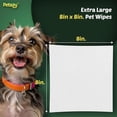 thumbnail image 3 of Petazy Pet Wipes for Dogs & Cats, 100 Count, Chamomile, Hypoallergenic Grooming & Deodorizing Wipes, 3 of 7