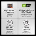 thumbnail image 2 of Lenovo - Legion Pro 5 16" 2.5K OLED Gaming Laptop - AMD Ryzen 7 8745HX 2025 - 32GB RAM - NVIDIA GeForce RTX 5060 - 1TB SSD - Eclipse Black, 2 of 5