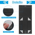thumbnail image 4 of Unique Bargains 13x10x5 Inch Magnetic Gift Box Collapsible Paper Party Favor Boxes with Lid and Ribbon Black, 4 of 6