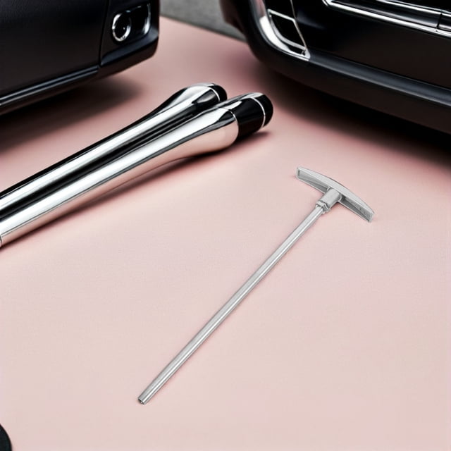 HEATSHAKING Rv Waste Valve Handle Extension Rod with Universal Fit and Stainless Steel Construction