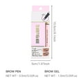 thumbnail image 2 of Eyebrow Pen and Eyebrow Gel - 2025 New Upgrade Eyebrow Pencils for Women with Fork-Tip & Brow Gel Clear, Magical 2-in-1 Dual-Ended Brow Pen for Fuller-Looking Defined Brows, Stay All Day, 2 of 6