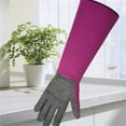 thumbnail image 6 of ZMKIAG Trimming Stab Gardening Long Sleeved Gloves, Rose Pruning Gloves Thorn Proof, Hand Flexible Gardening Gloves for Garden Gifts & Tools for Gardener, Yard Work, Wine Red, 6 of 8
