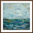 thumbnail image 2 of Art.com Seascape Sketches II Art Print by Silvia Vassileva, Brown Frame Wall Art, 29" x 29", 2 of 5