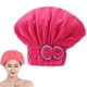 thumbnail image 1 of Toalla turbante de microfibra para el cabello, ideal para mujeres y niñas, ultra absorbente y de secado rápido, con lazo suave (rosa intenso)., 1 of 5