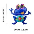 thumbnail image 6 of 3pc Frogs Decor, Outdoor Wall Art, Metal Frogs Wall Decor for Fence, Garden, Patio, Yard, Outside Gifts for Adult Clearance, 6 of 7