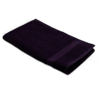 16x28 Bleach Proof Salon Hand Towel, Black, 300A Series, 3lb (12 Towels)