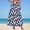Dark Blue, variant on Summer Maxi Skirts for Women Fashion Printed Elastic High Waisted Long Skirt with Pockets Beach Vacation Soft Flowy Comfy Boho A Line Skirts