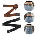 thumbnail image 6 of 2Pcs Elastic Women Waist Belts Fashion Lady Waist Belts Punch-free Jeans Belts, 6 of 8