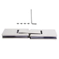 thumbnail image 1 of Glass Clip, 180 Degree Glass Bracket  For Toughened Glass Door For Door, 1 of 8