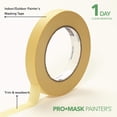thumbnail image 2 of Cinta de pintor IPG ProMask de 2,4 cm x 55 m, color canela para 1 día, 2 of 5