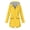 Yellow, variant on Christmas Clearance! QLEICOM Jackets for Women, Women's Waterproof Lightweight Mountain Rain Ski Jacket, Windproof Rainproof Hoodied Jackets Raincoat, for Winter Outdoor Hiking Skiing Gifts