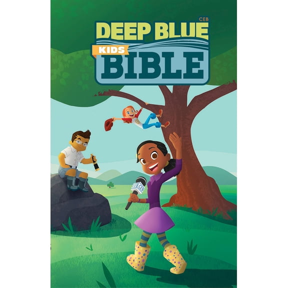 Pre-Owned Ceb Deep Blue Kids Bible Wilderness Trail Paperback (Paperback) 1609262190 9781609262198