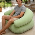 thumbnail image 1 of Klonfd Portable Inflatable Air Sofa For Outdoor Camping Beach Picnic Festival Comfortable, 1 of 4