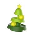 thumbnail image 2 of Juguete para gatos con ruedas jinwen 3 capas verde, 2 of 8
