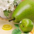 thumbnail image 3 of 21cm Big Fake Pear Artificial Decoration Fruit Home Party Christmas Dispaly Food Toy - Green, 3 of 3