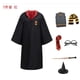 thumbnail image 1 of Capa de Hermione Granger de Hogwarts Potter para niñas y mujeres, disfraz de mago de Halloween, Cosplay, 1 of 4