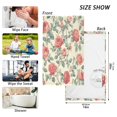 thumbnail image 3 of Wobogo Red Rose Face Towel Soft Breathable Cotton Towel Set for Bathroom Kitchen Hotel Spa Gift Decor, 3 of 7