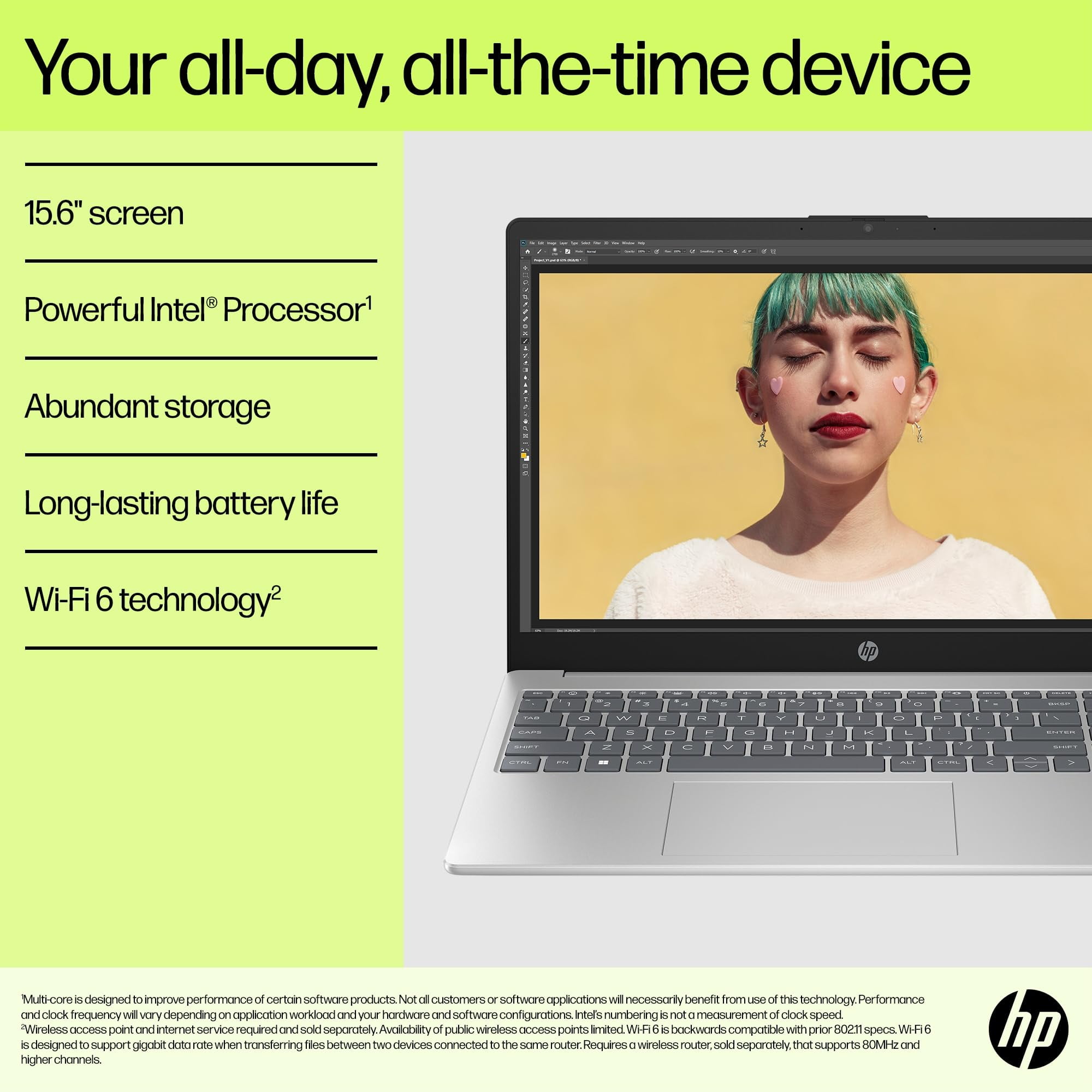 HP Laptop Computer 15.6