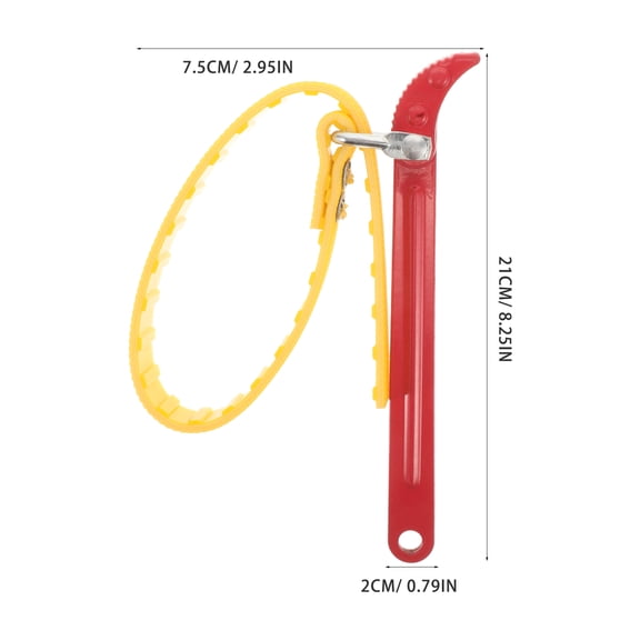 Universal Water Filter Wrench for Whole House Filters, Adjustable Spanner Tool for Easy Disassembly, Lightweight Strap Wrench for PVC Housing