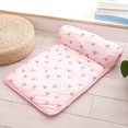 thumbnail image 4 of pitrice Chien Cage Tapis Animaux Auto Refroidissement Matelas Coussin de Lit Extérieur de Couchage Rose, 4 of 5