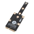thumbnail image 3 of Adaptador M.2 NGFF NVME SSD Mini PCIE a M.2 M Adaptador convertidor de llave para 2230 2242 2260 2280 M.2 SSD, 3 of 5