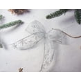 thumbnail image 4 of Nvzi Christmas Ribbon, 2.48Inch x 10yards White Snowflake Ribbon Christmas Ribbon for Crafts Making Gift Wrapping Winter Holiday Xmas Decor-Yellow, 4 of 4