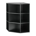 thumbnail image 5 of Mainstays Corner Cube Storage Organizer, Black, 5 of 8