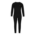 thumbnail image 4 of Wavsuf Sweatsuits 2pcs Sets Mens Jogger Set Long Button Sweatshirt and Sweatpants Black Size M, 4 of 9