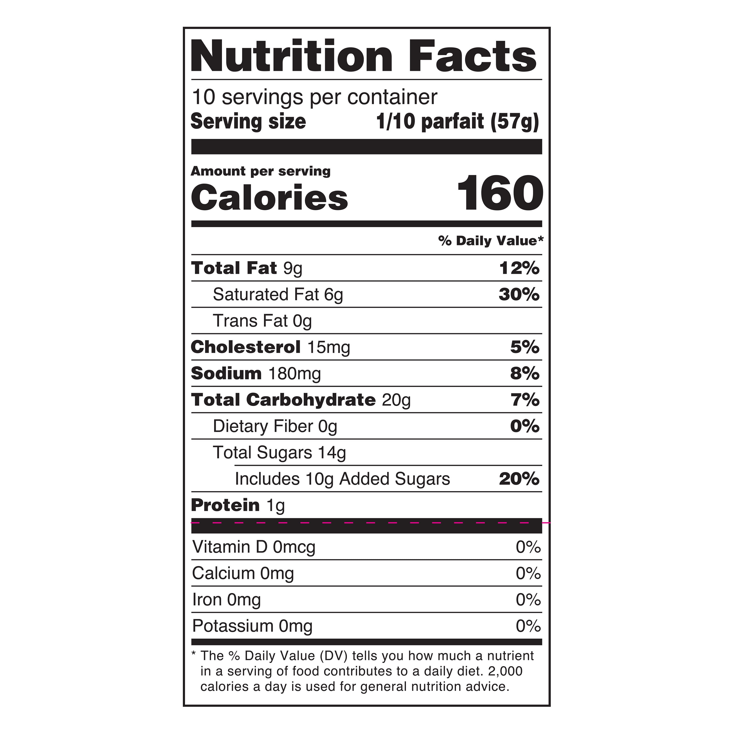 Freshness Guaranteed Strawberry Parfait 20 oz, 1 Count - No Allergens, Resealable Container