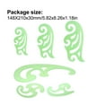 thumbnail image 2 of relayinert 1 Set Circle Stencil Plastic High-quality Convenient Use Eye-catching Templates for Drafting Exquisite Appearance Long Lifespan Type 5, 2 of 7