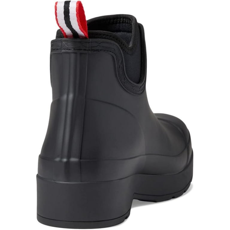 レインシューズ HUNTER MEN Play Neoprene Chelsea Rain Boots Black MFS9022RMA Hunter Mens Play Chelsea Neoprene Boot Black - Walmart.com
