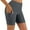 Dark Gray, variant on BLVB Biker Shorts for Women with Pockets Soft High Waisted Workout Yoga Running Gym Tennis Shorts