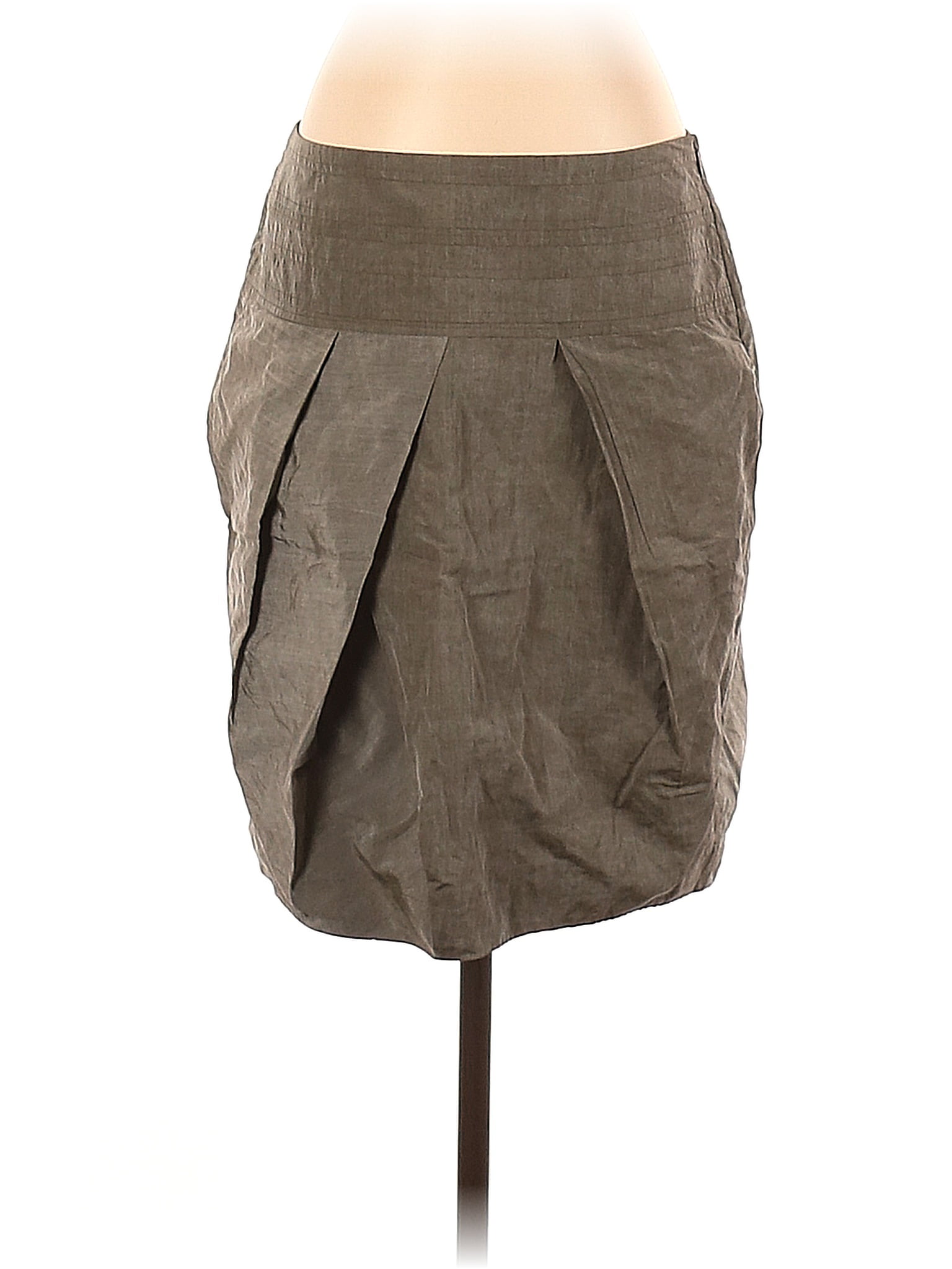 Fashion Skirts High Waist Skirts René Lezard Ren\u00e9 Lezard High Waist Skirt lilac flecked casual look 