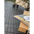 thumbnail image 6 of Olurrisa Interlocking Deck Tiles, 44 Packs Outdoor Patio Flooring, 12"x12" Interlocking Decking Tile Outdoor All Weather Use, Waterproof Patio Pavers for Pool Balcony Backyard Porch, 6 of 9