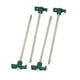 Coleman 775197 10 Inch Steel Tent Stakes Green-Silver – image 1 sur 1